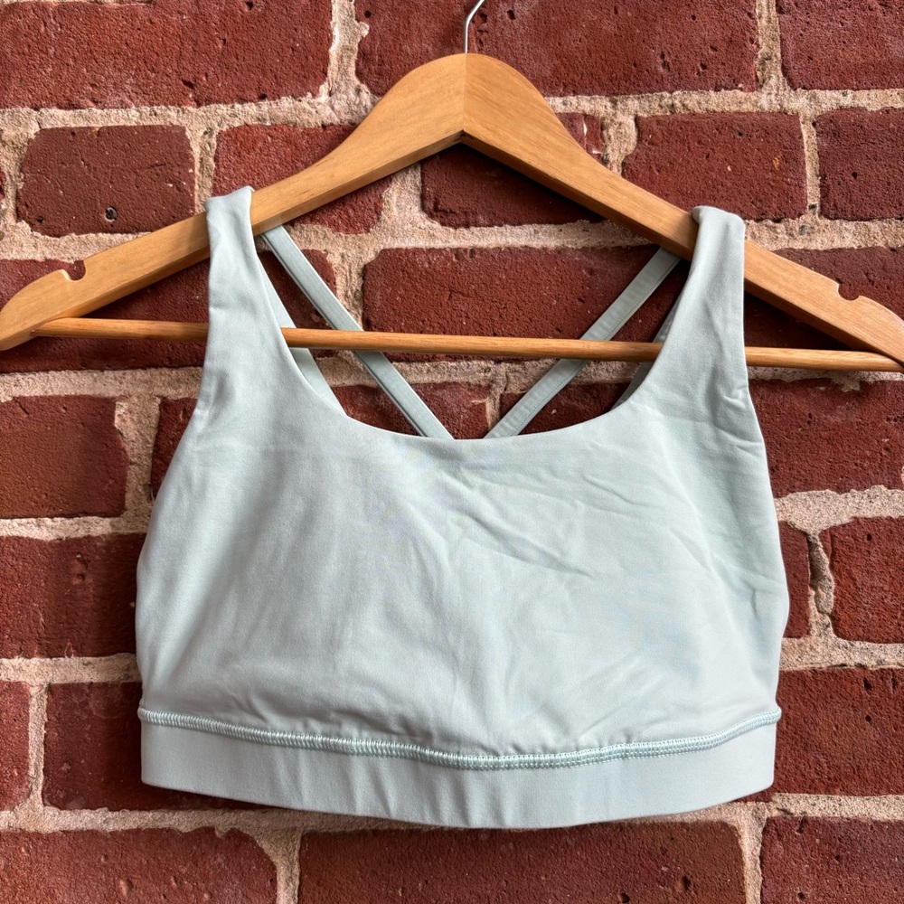 Lululemon Energy Bra Seafoam Blue